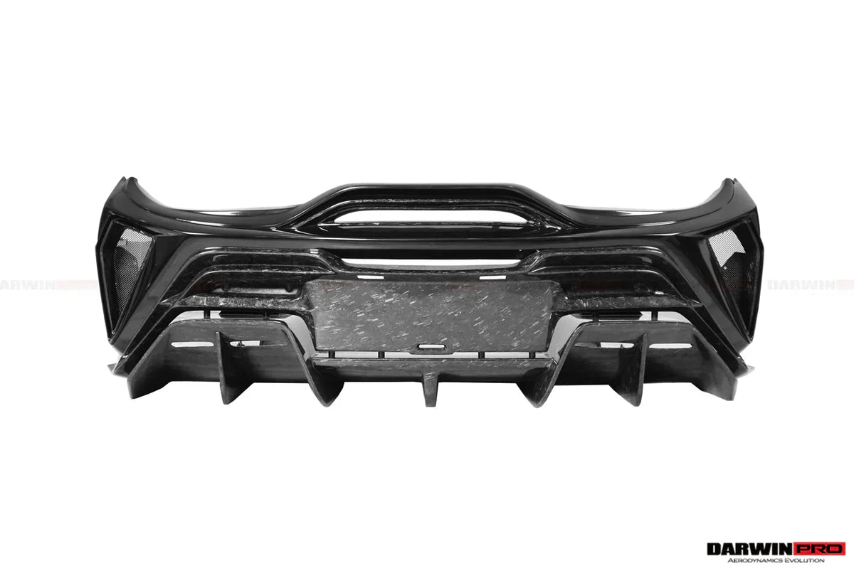 2015-2021 McLaren 540c/570s BKSS Style Rear Bumper and Wing and Engine Trunk and Exhaust - [The Exotic Hub]