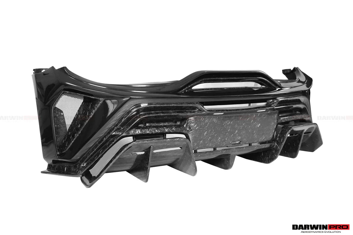 2015-2021 McLaren 540c/570s BKSS Style Rear Bumper and Wing and Engine Trunk and Exhaust - [The Exotic Hub]