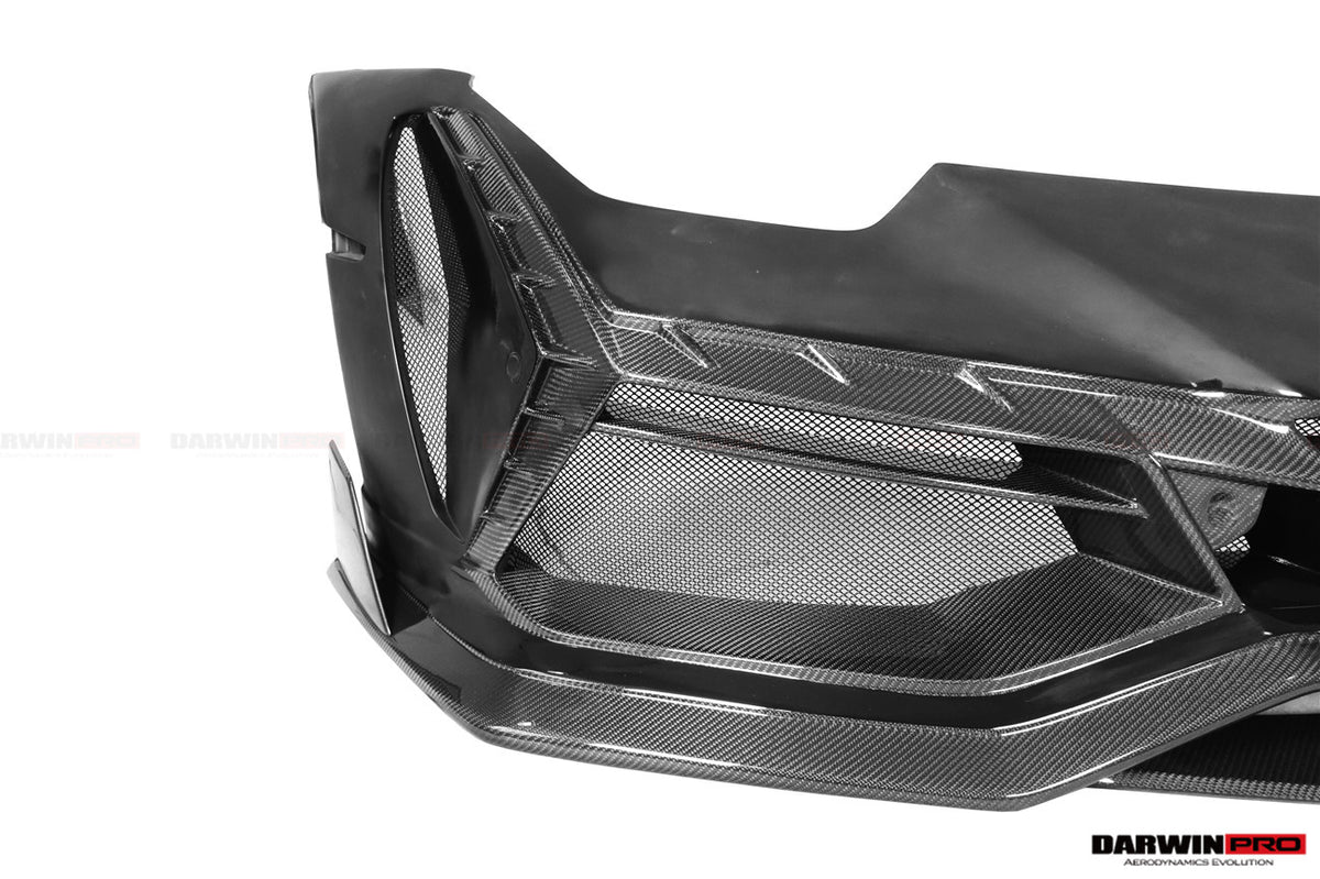 2015-2022 Lamborghini Huracan LP610 & LP580 & EVO BKSSII Style Front Bumper - [The Exotic Hub]