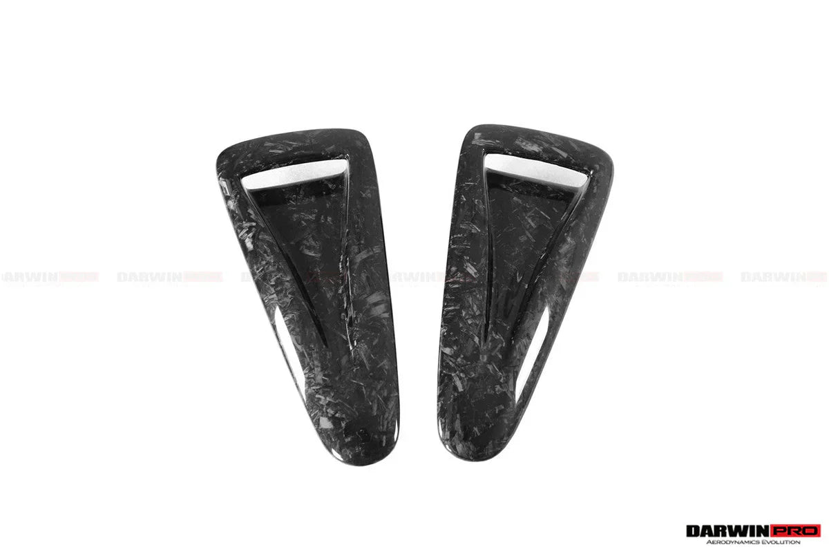 2008-2022 Nissan GTR R35 CBA & DBA & EBA Carbon Fiber Hood Scoop (2 PCS) - [The Exotic Hub]