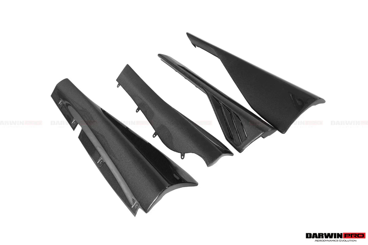 2015-2021 McLaren 600lt 540C 570S BKSS Style Cabon Fiber Side Skirts Under Board - [The Exotic Hub]