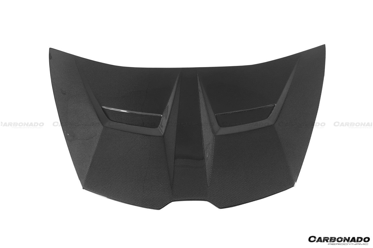 2015-2025 Lamborghini Huracan LP610 & LP580 & EVO & Tecnica VRS Style Carbon Fiber Hood