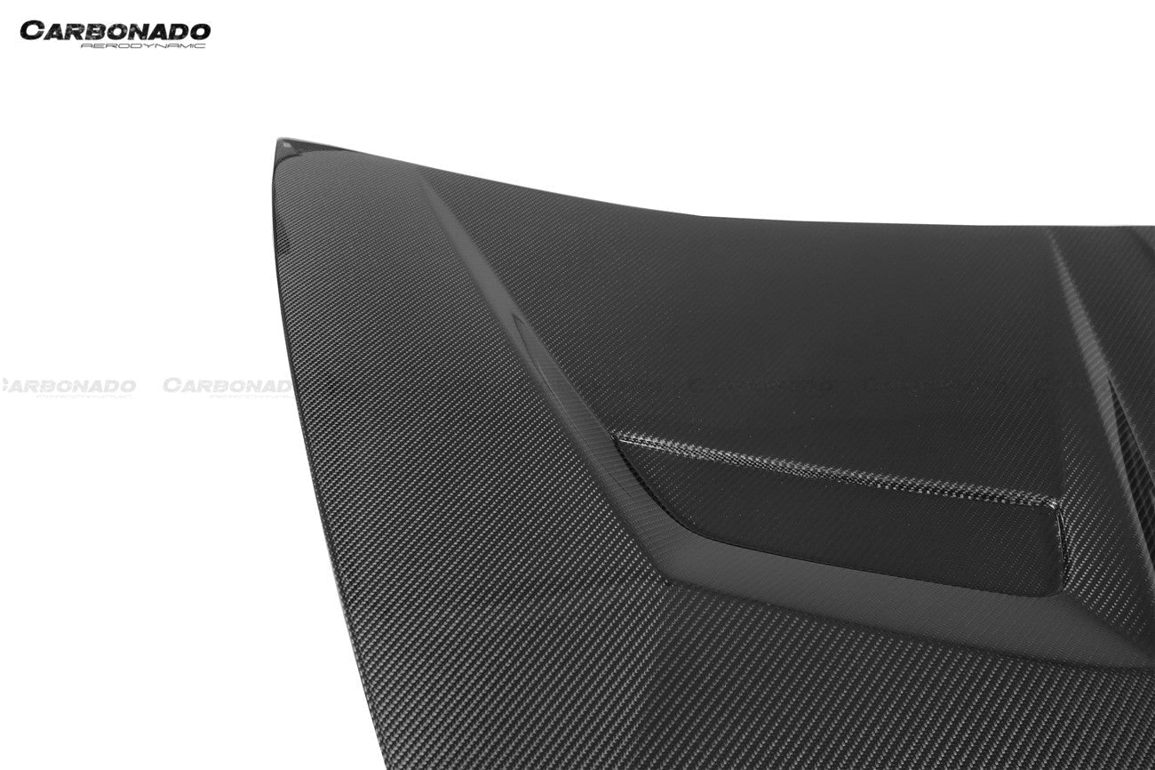 2015-2025 Lamborghini Huracan LP610 & LP580 & EVO & Tecnica VRS Style Carbon Fiber Hood