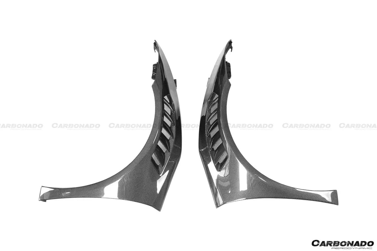 2015-2021 Lamborghini Huracan LP610 & LP580 & EVO VRS Style Front Fender - [The Exotic Hub]