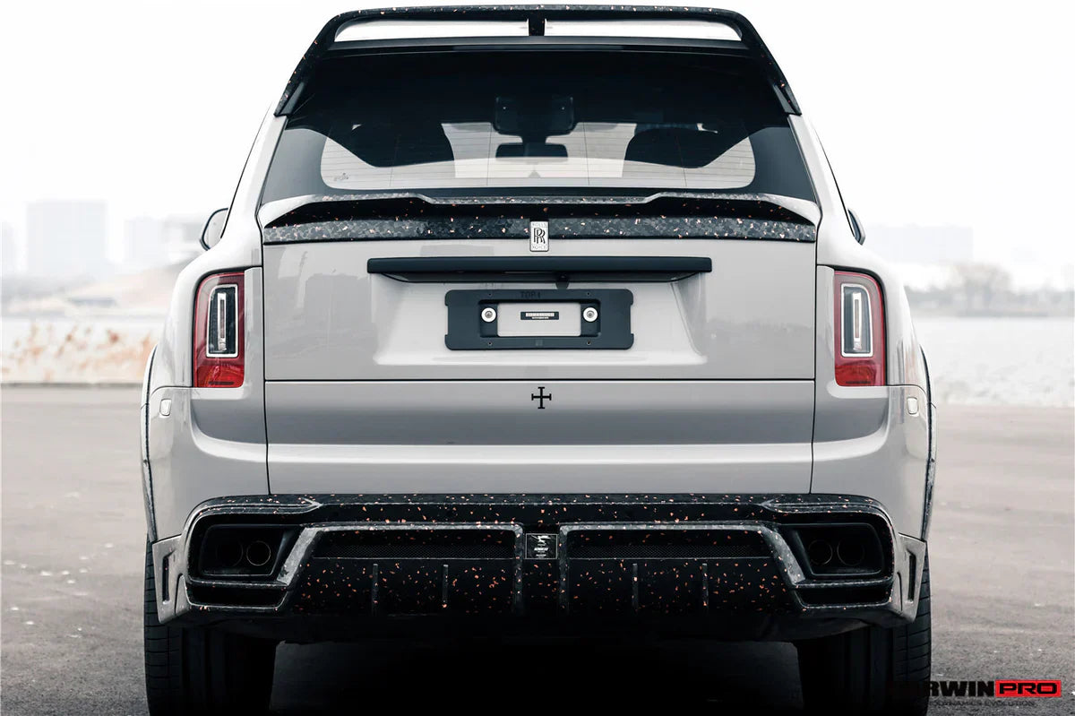 2018-2024 Rolls-Royce Cullinan BKSS Style Carbon Fiber Rear Lip Diffuser - [The Exotic Hub]