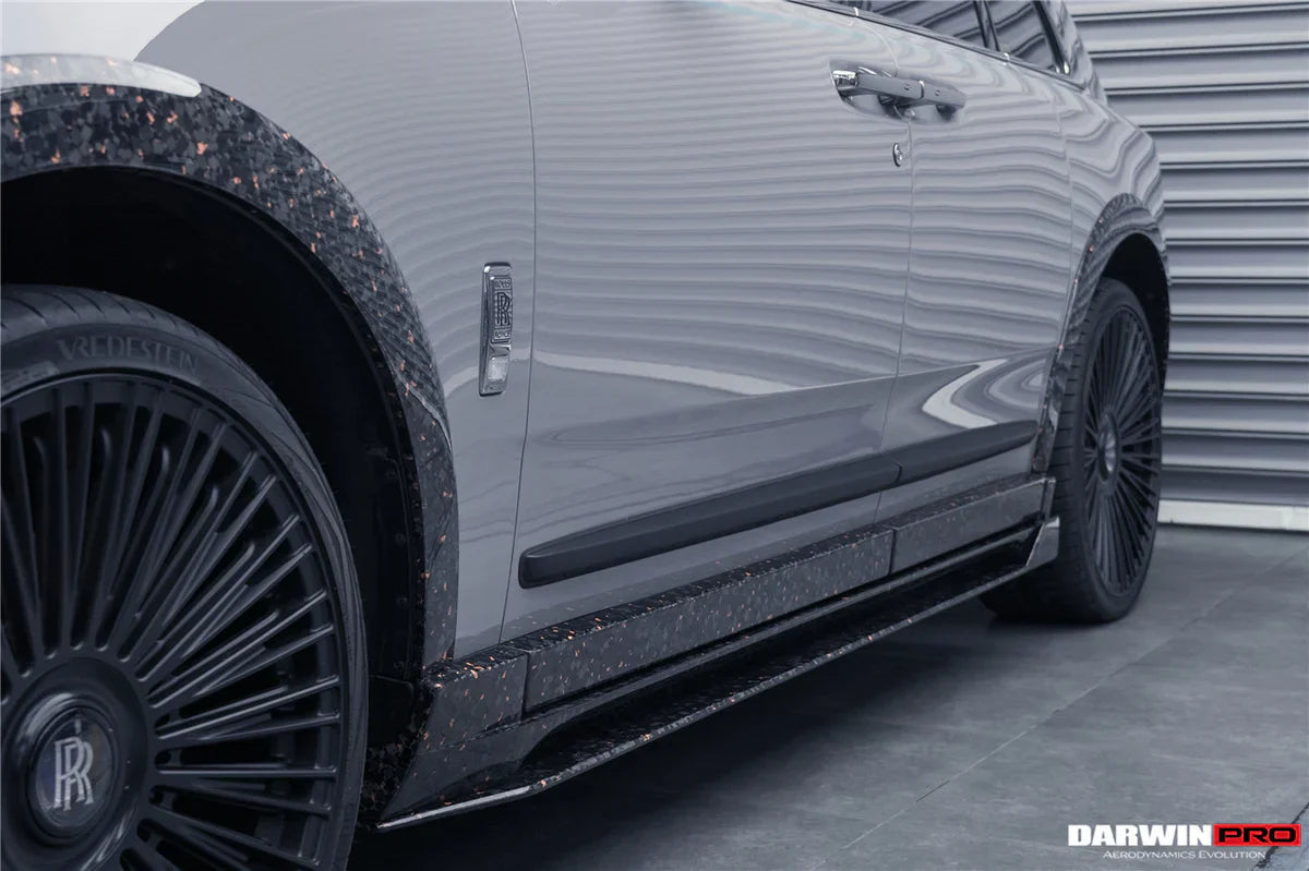 2018-2024 Rolls-Royce Cullinan BKSS Style Carbon Fiber Side Skirts - [The Exotic Hub]