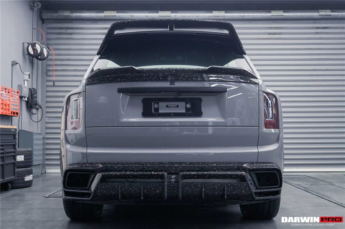 2018-2024 Rolls-Royce Cullinan BKSS Style Carbon Fiber Rear Lip Diffuser - [The Exotic Hub]