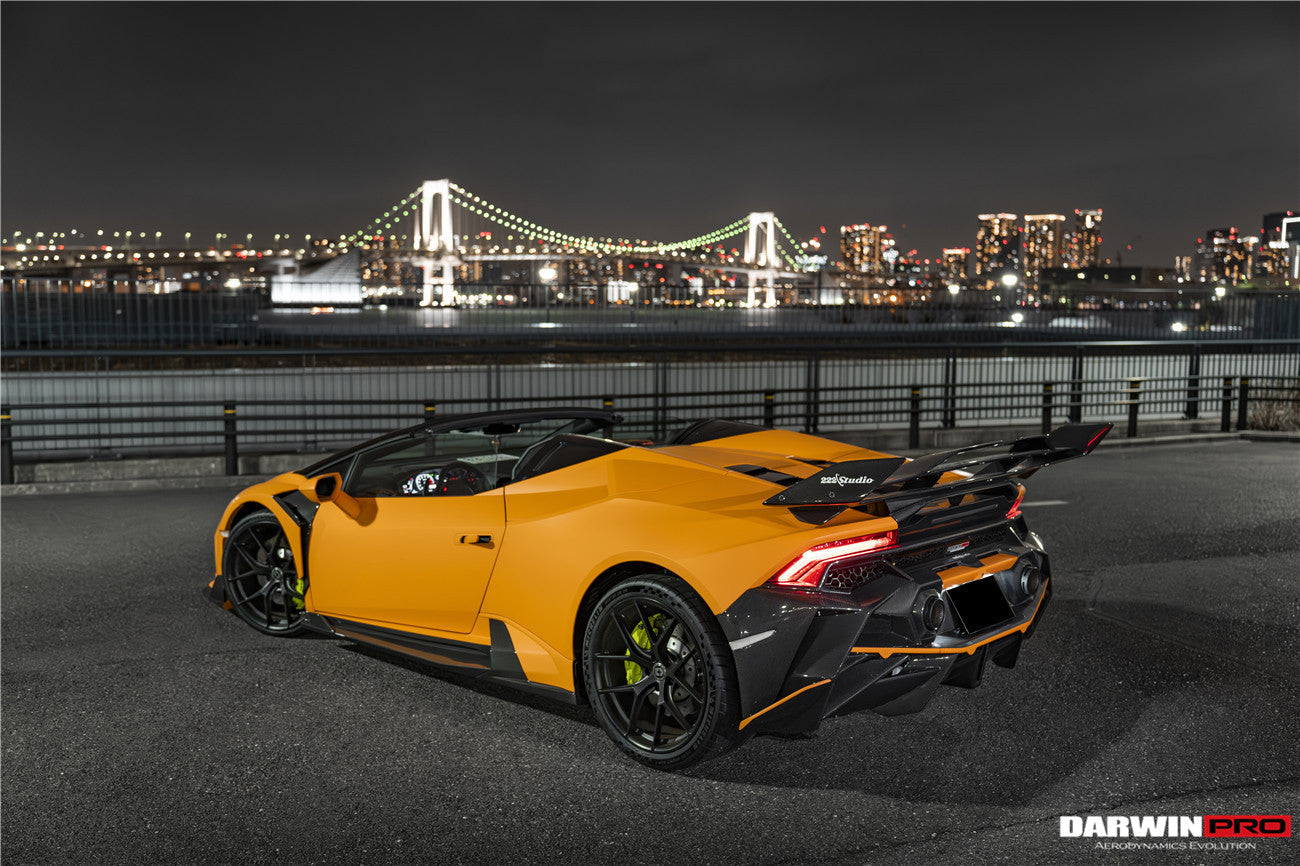 2015-2025 Lamborghini Huracan LP610 & LP580 & EVO & Tecnica BKSSII Style Spoiler Wing