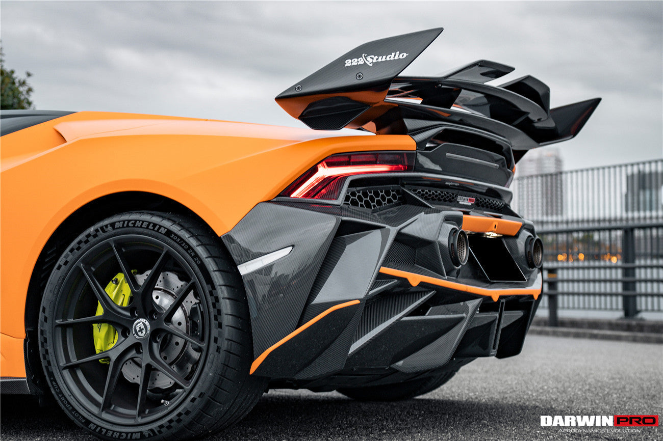 2015-2025 Lamborghini Huracan LP610 & LP580 & EVO & Tecnica BKSSII Style Spoiler Wing