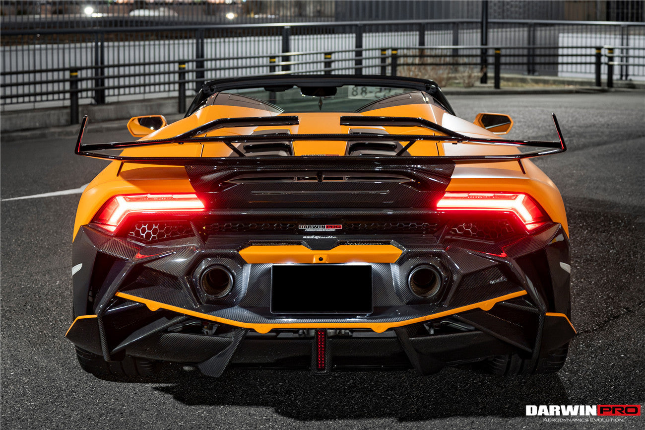 2019-2025 Lamborghini Huracan EVO & Tecnica BKSSII Style Rear Bumper