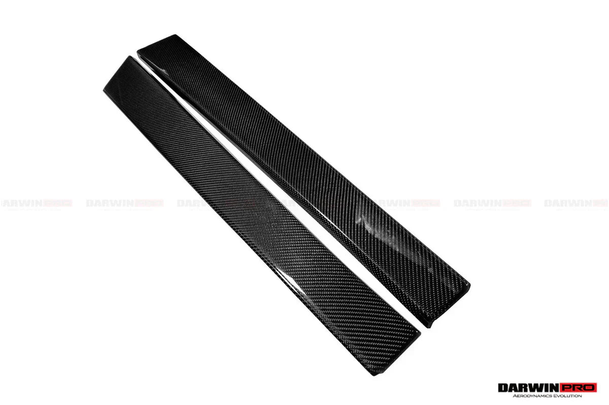 2001-2010 Lamborghini Murcielago SV Style Carbon Fiber Door Sills Steps Cover - [The Exotic Hub]