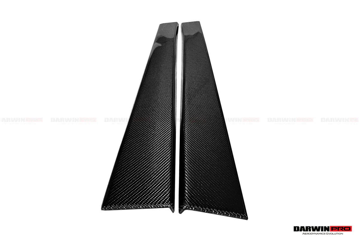 2001-2010 Lamborghini Murcielago SV Style Carbon Fiber Door Sills Steps Cover - [The Exotic Hub]