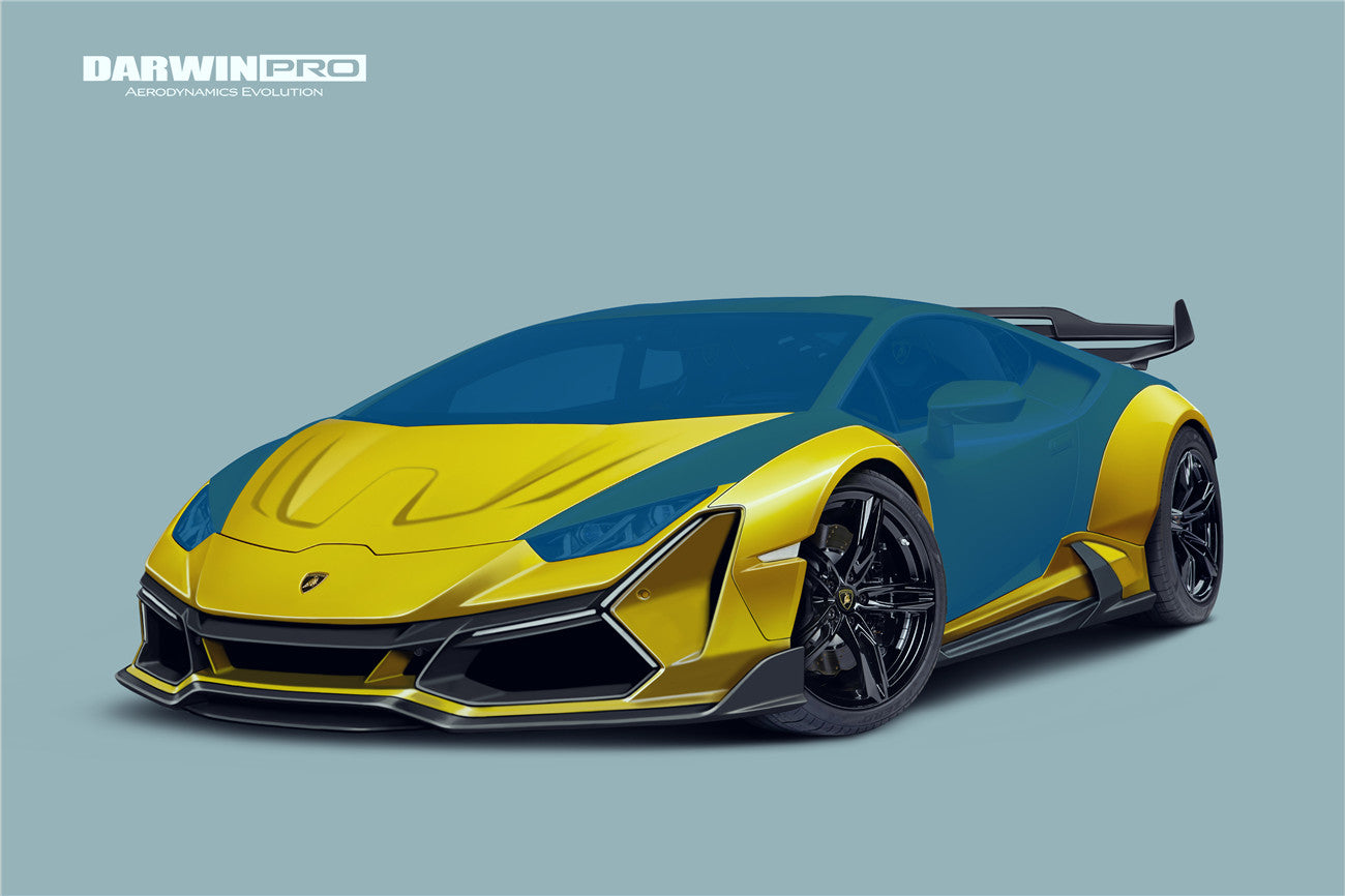 2015-2025 Lamborghini Huracan LP610 & LP580 & EVO & Tecnica BKSSII Style Front Wide Fender