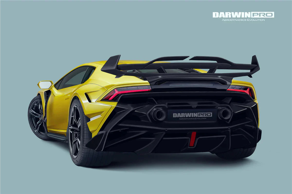 2015-2022 Lamborghini Huracan LP610 & LP580 & EVO Coupe Only BKSSII Style Rear Wide Fender Flare - [The Exotic Hub]