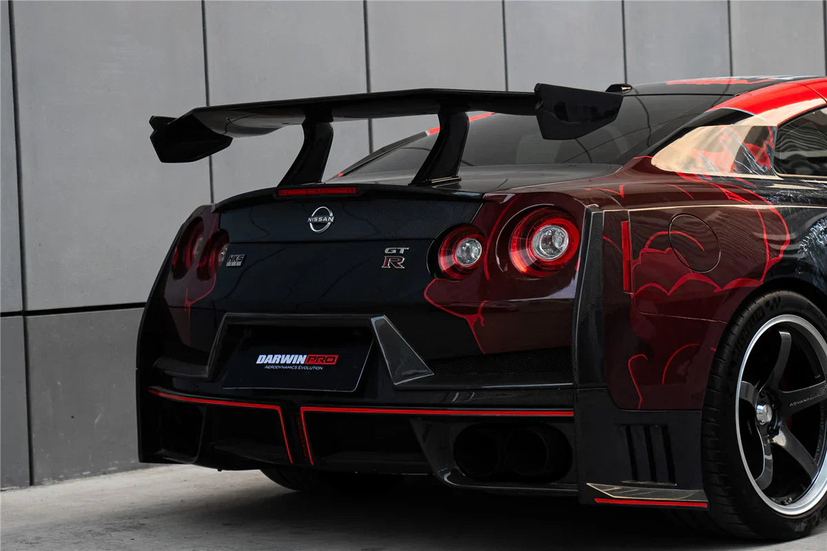 2008-2024 Nissan GTR R35 CBA & DBA & EBA 2024-Nismo Style Carbon Fiber trunk Spoiler Wing - [The Exotic Hub]