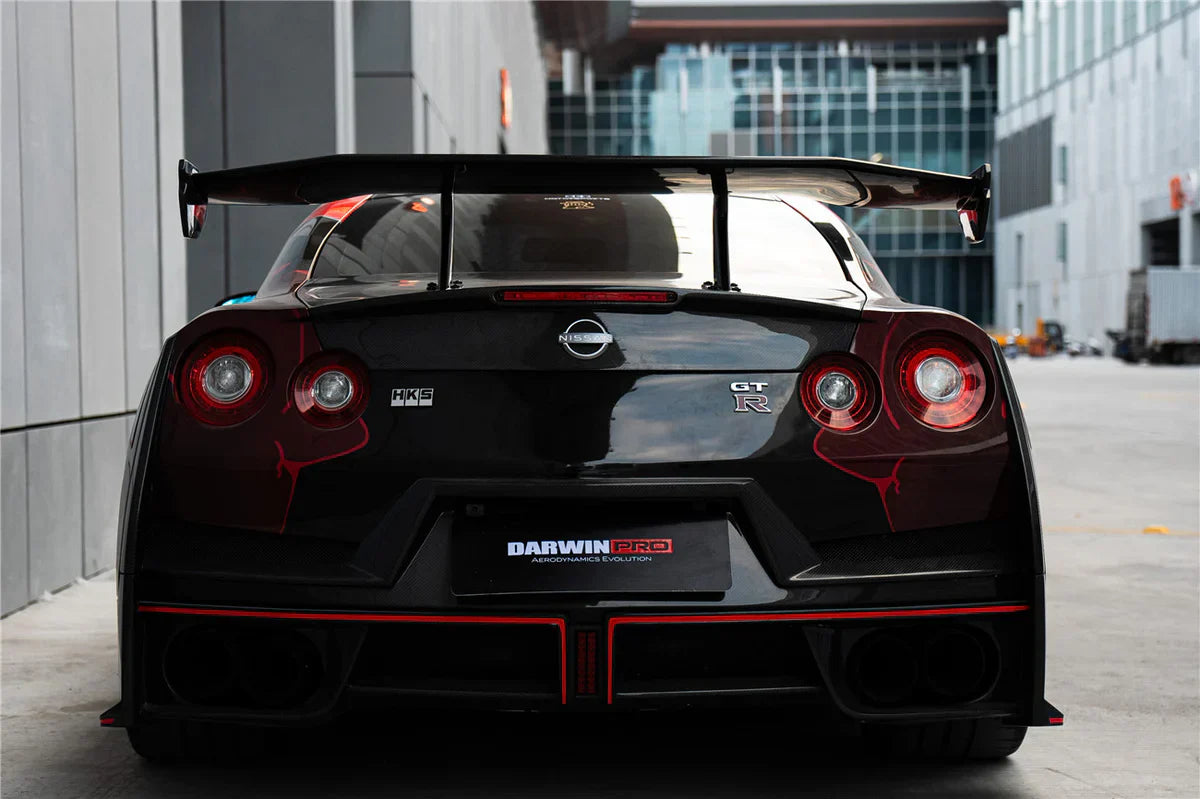 2008-2024 Nissan GTR R35 CBA & DBA & EBA 2024-Nismo Style Carbon Fiber trunk Spoiler Wing - [The Exotic Hub]