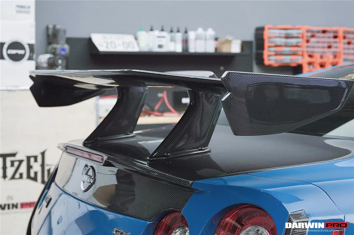 2008-2024 Nissan GTR R35 CBA & DBA & EBA 2024-Nismo Style Carbon Fiber trunk Spoiler Wing - [The Exotic Hub]