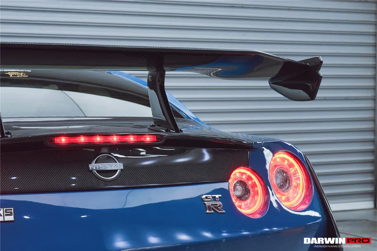 2008-2024 Nissan GTR R35 CBA & DBA & EBA 2024-Nismo Style Carbon Fiber trunk Spoiler Wing - [The Exotic Hub]