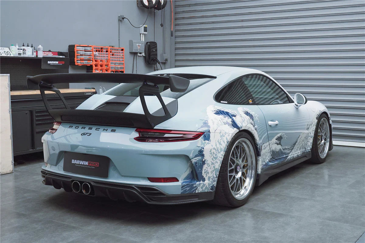 2017-2019 Porsche 911 991.2 GT3 Only GT2RS Style Trunk Spoiler Wing - [The Exotic Hub]