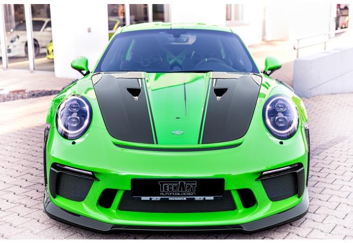 TechArt Carbon Fiber Front Spoiler for 991.2 GT3RS - [The Exotic Hub]