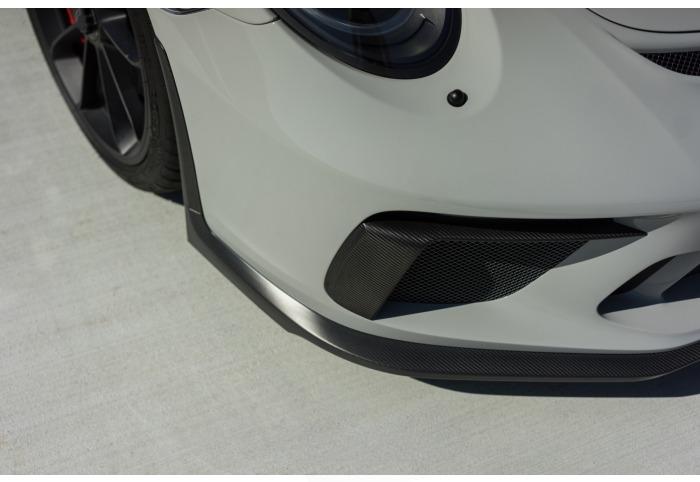 TechArt Carbon Fiber Front Spoiler Air Blade for 991.2 GT3 & GT3RS - [The Exotic Hub]