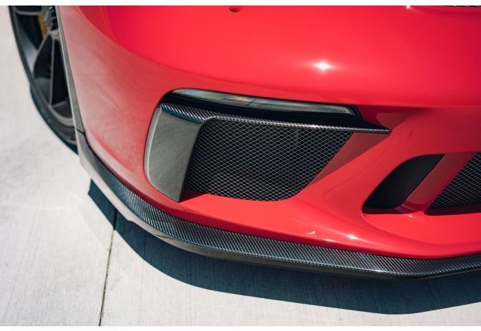 TechArt Carbon Fiber Front Spoiler Air Blade for 991.2 GT3 & GT3RS - [The Exotic Hub]