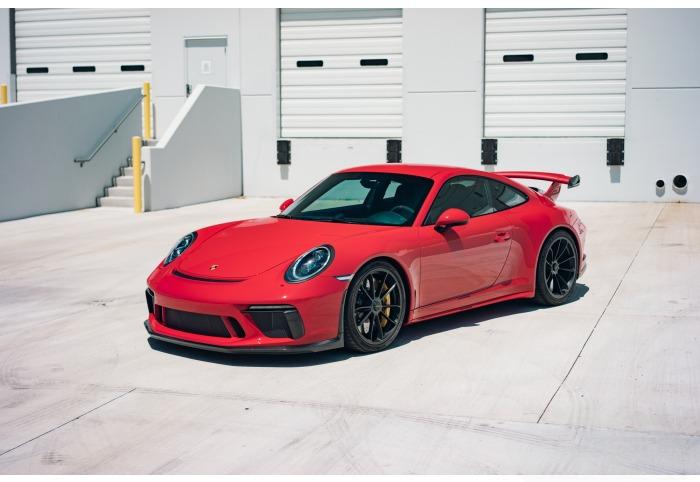 TechArt Carbon Fiber Front Spoiler for 991.2 GT3 - [The Exotic Hub]