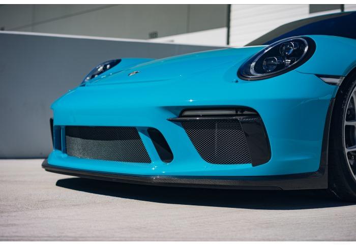 TechArt Carbon Fiber Front Spoiler Air Blade for 991.2 GT3 & GT3RS - [The Exotic Hub]