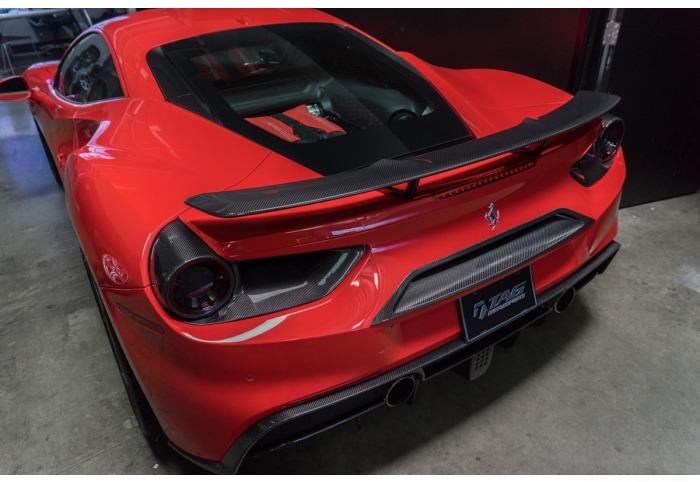 Novitec 488 Rear Side Air-Outlet - [The Exotic Hub]