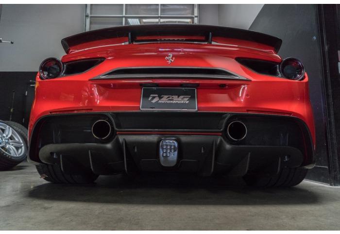 Novitec 488 Rear Air-Outlet Center Position - [The Exotic Hub]