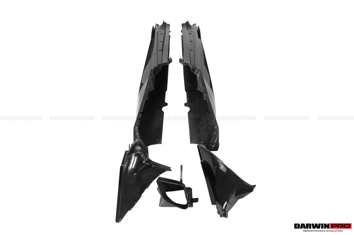 2015-2022 Lamborghini Huracan LP610/LP580/EVO BKSSII Style Side Skirts - [The Exotic Hub]