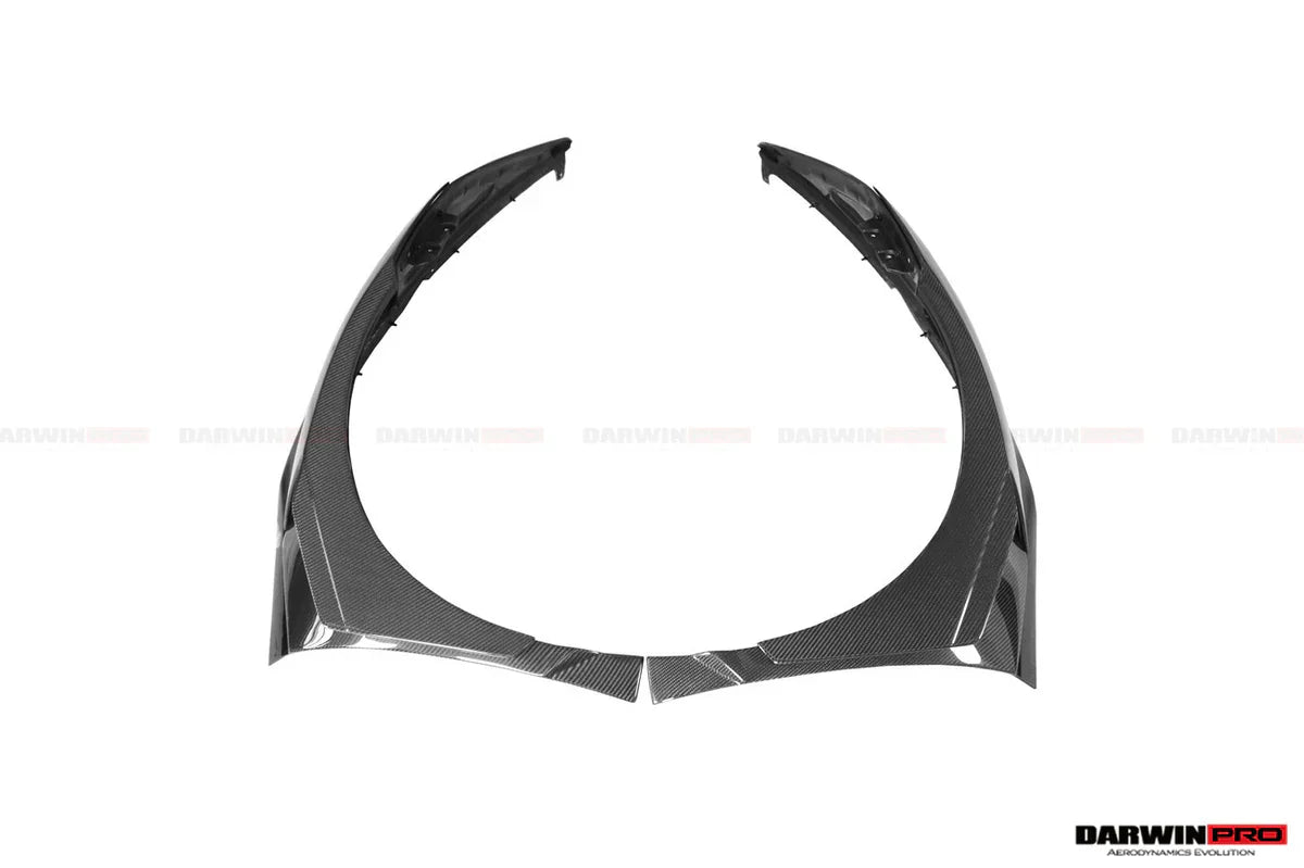 2015-2022 Lamborghini Huracan LP610 & LP580 & EVO BKSSII Style Front Wide Fender - [The Exotic Hub]