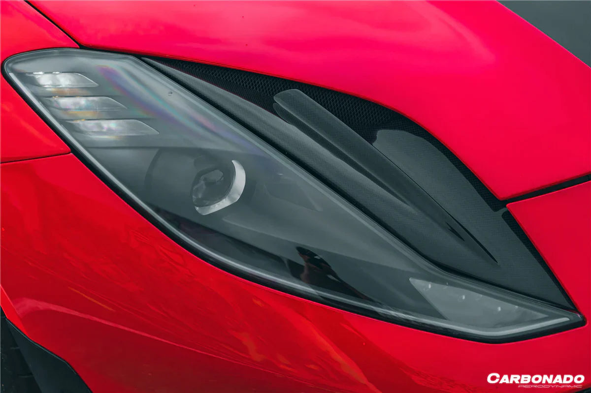 2018-UP Ferrari 812 Superfast & GTS MSY Style HeadLights Air Vents - [The Exotic Hub]