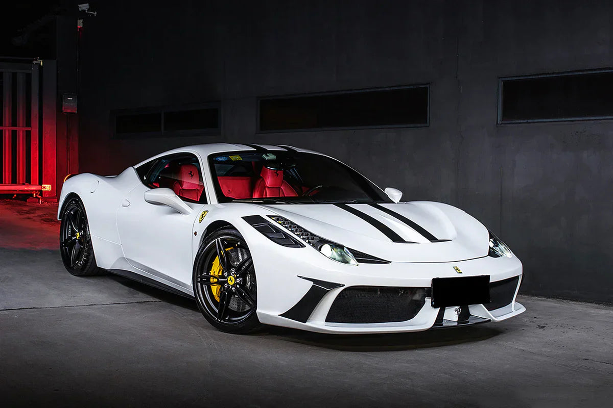 2010-2015 Ferrari 458 Coupe/Spyder Speciale Style Front Bumper - [The Exotic Hub]