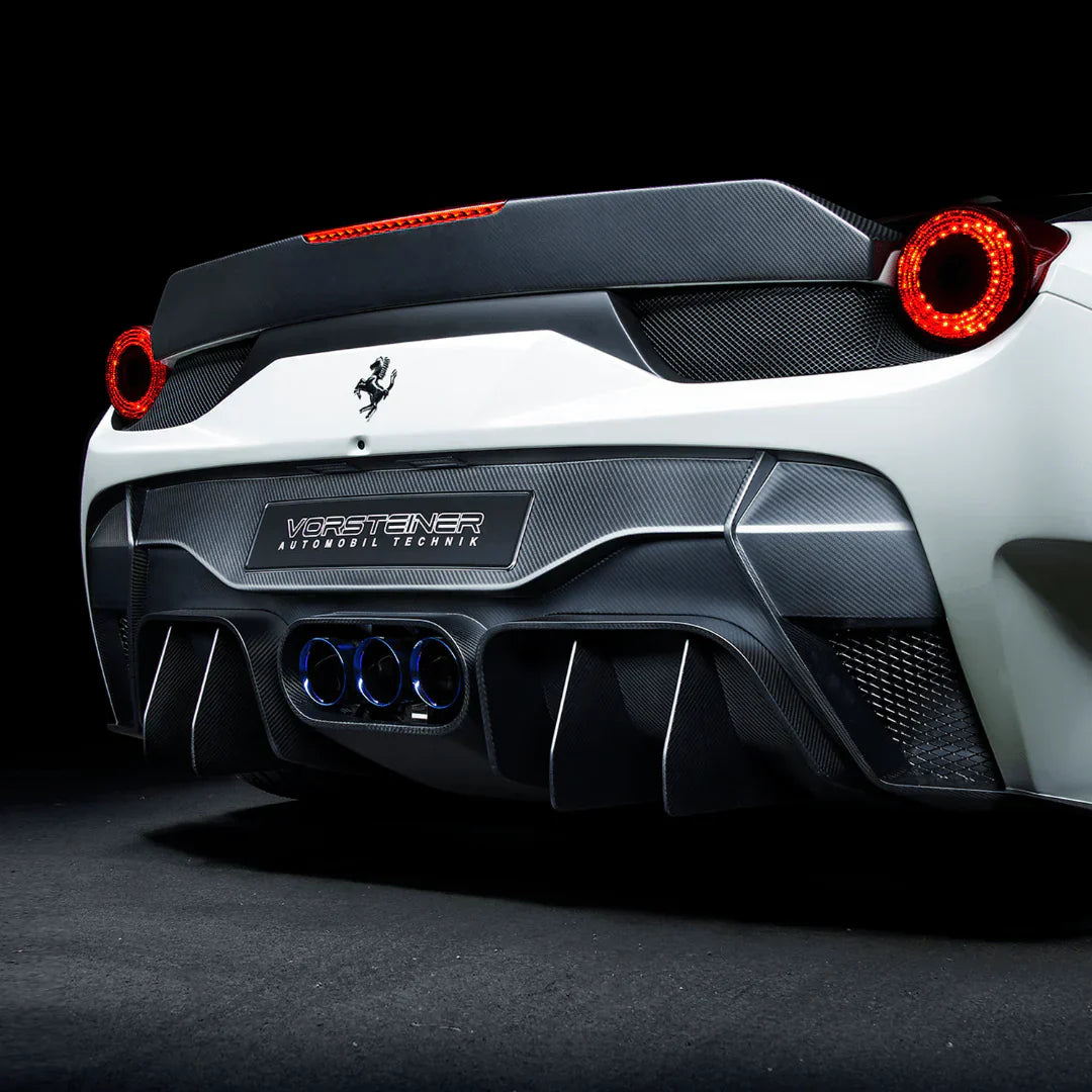 FERRARI 458 ITALIA VX CARBON FIBER DECKLID SPOILER - [The Exotic Hub]