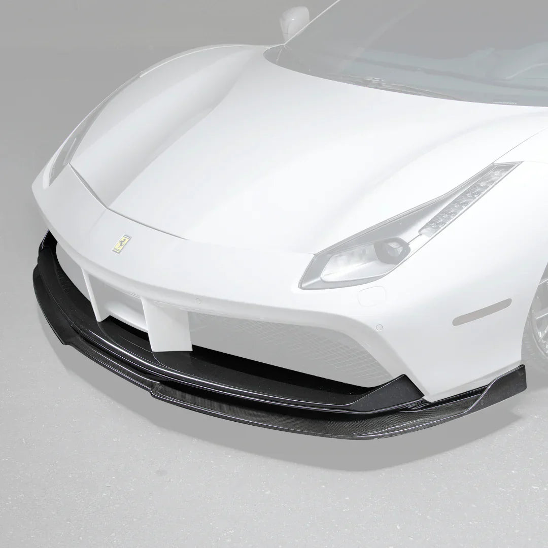 FERRARI 488 DIAVOLO CARBON FIBER FRONT SPOILER - [The Exotic Hub]