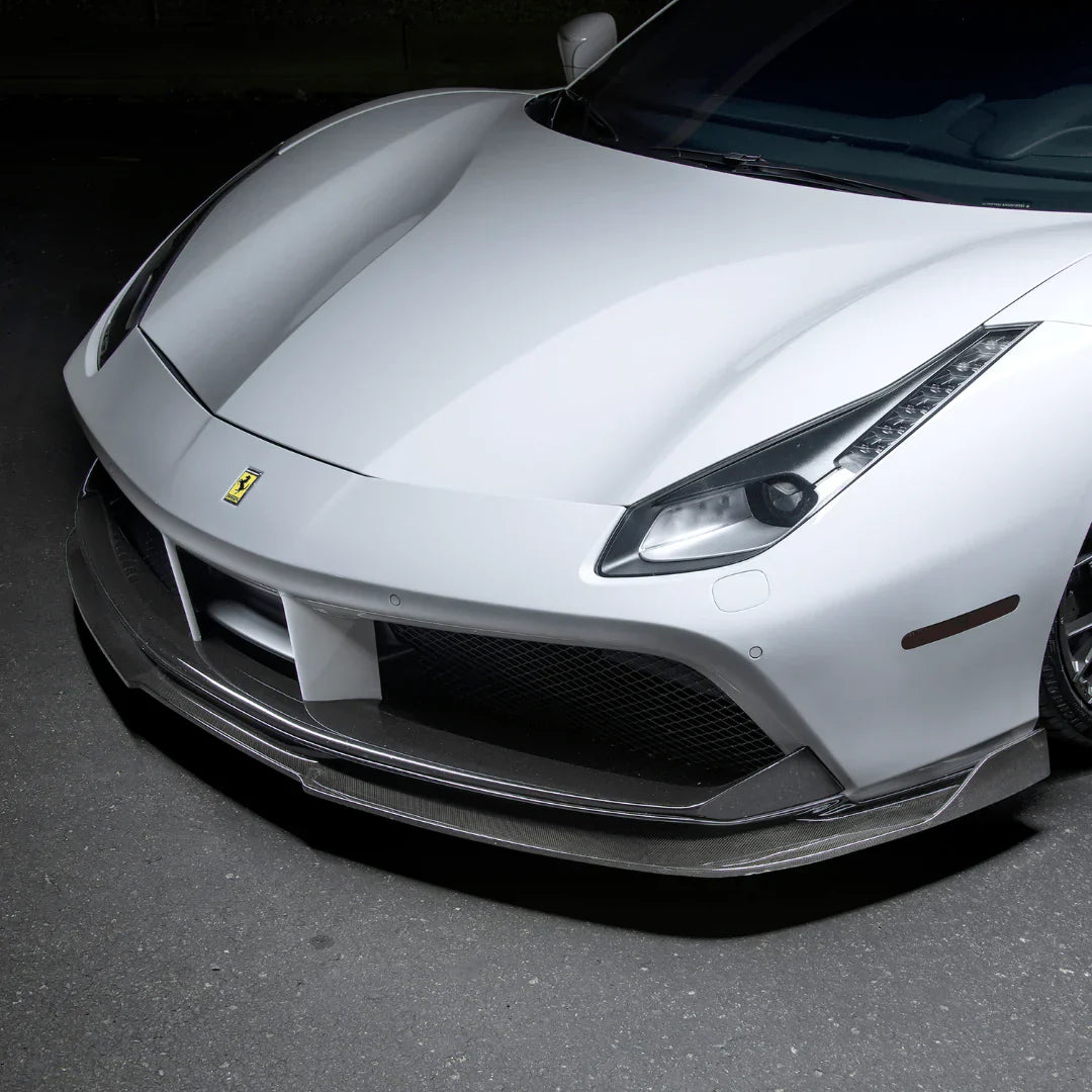 FERRARI 488 DIAVOLO CARBON FIBER FRONT SPOILER - [The Exotic Hub]