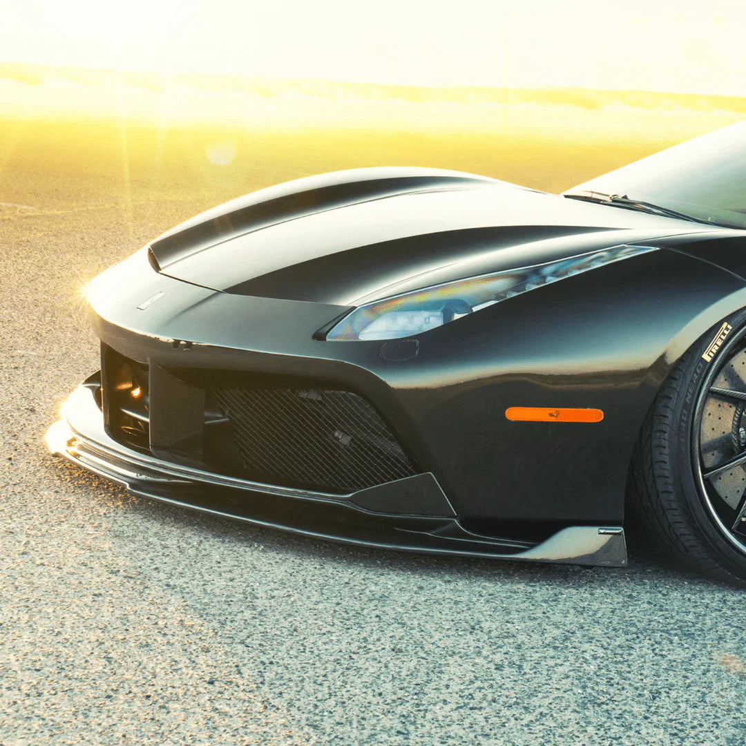 FERRARI 488 DIAVOLO CARBON FIBER FRONT SPOILER - [The Exotic Hub]