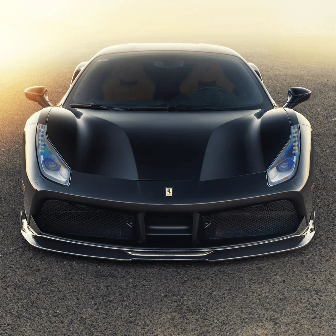FERRARI 488 DIAVOLO CARBON FIBER FRONT SPOILER - [The Exotic Hub]