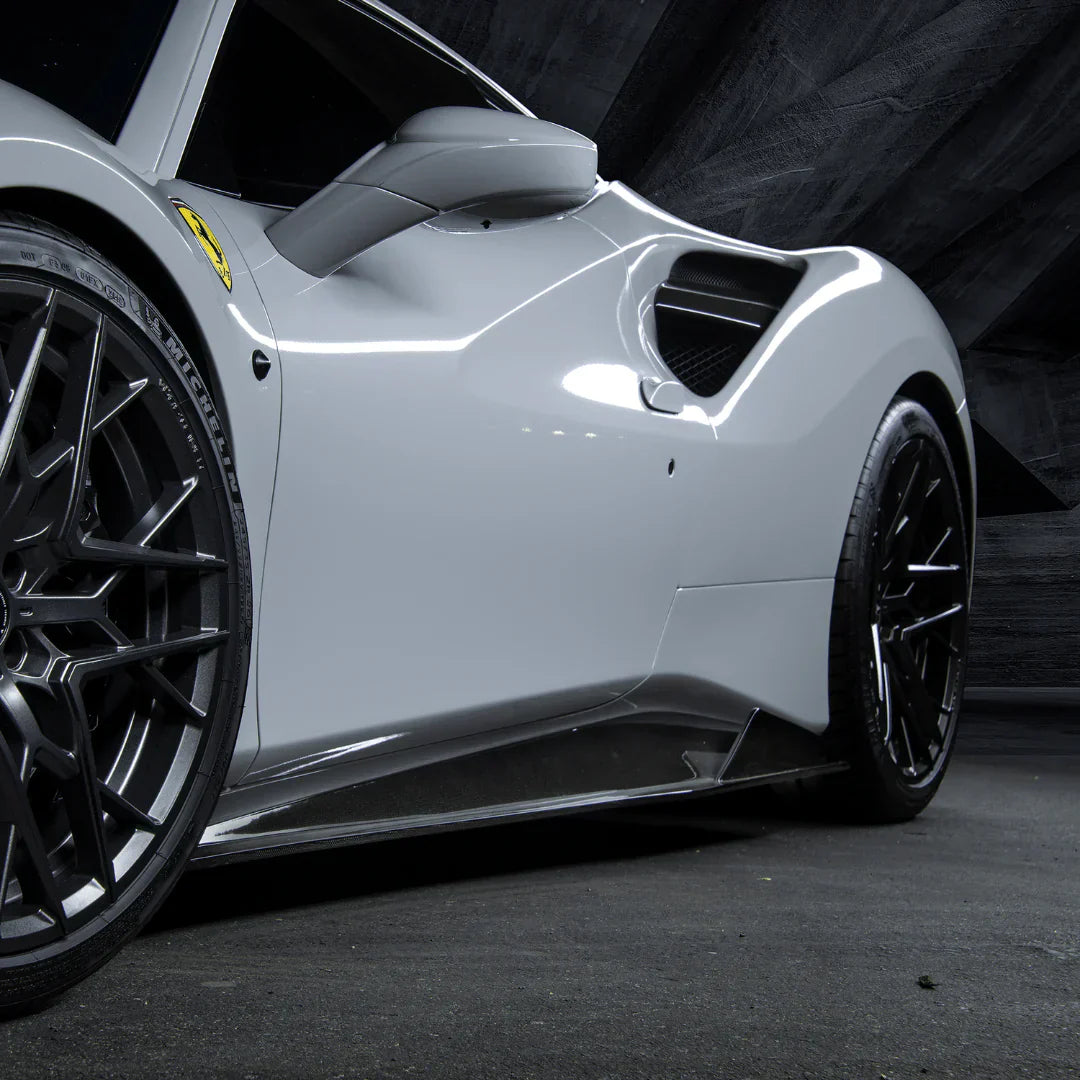 FERRARI 488 DIAVOLO CARBON FIBER SIDESKIRTS - [The Exotic Hub]