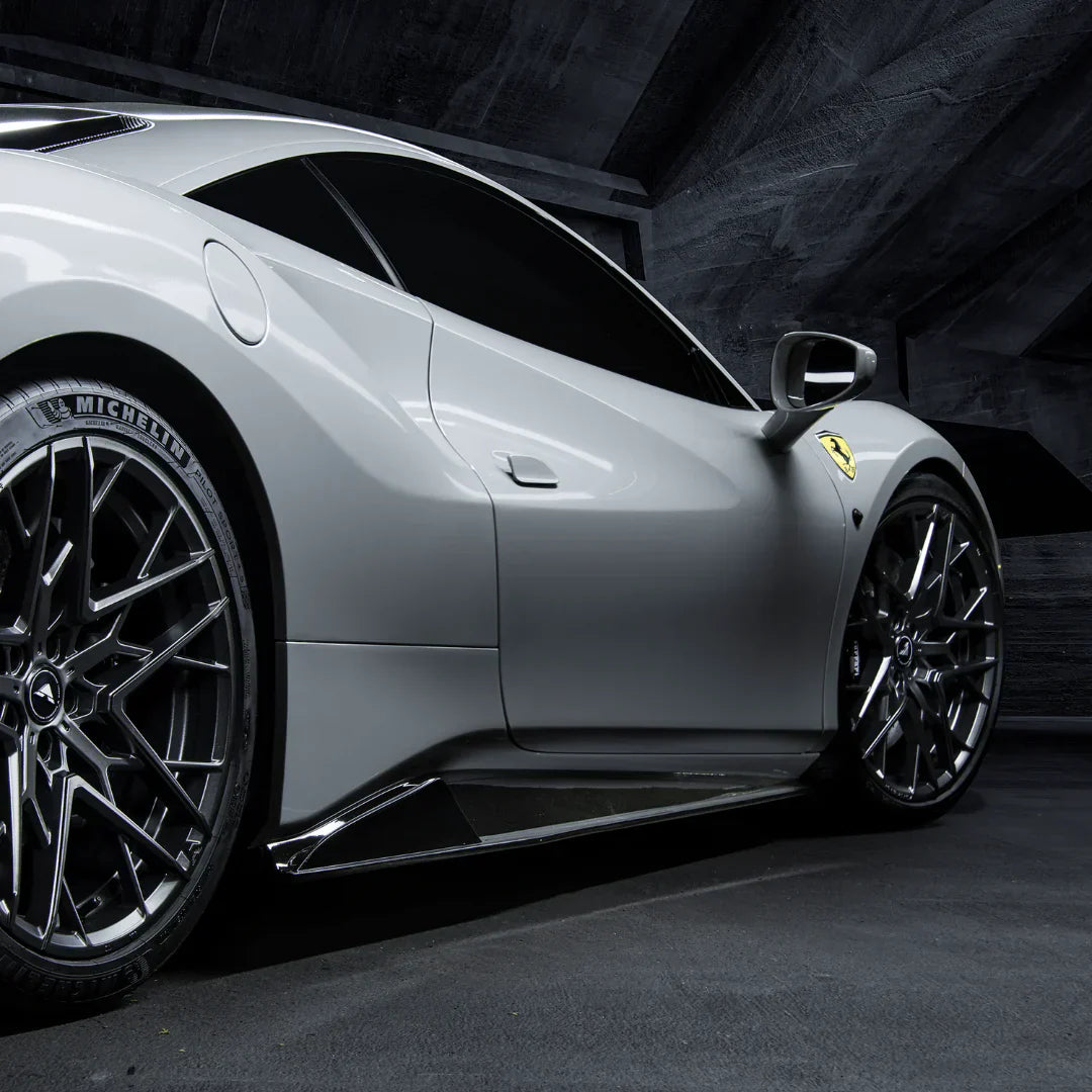 FERRARI 488 DIAVOLO CARBON FIBER SIDESKIRTS - [The Exotic Hub]
