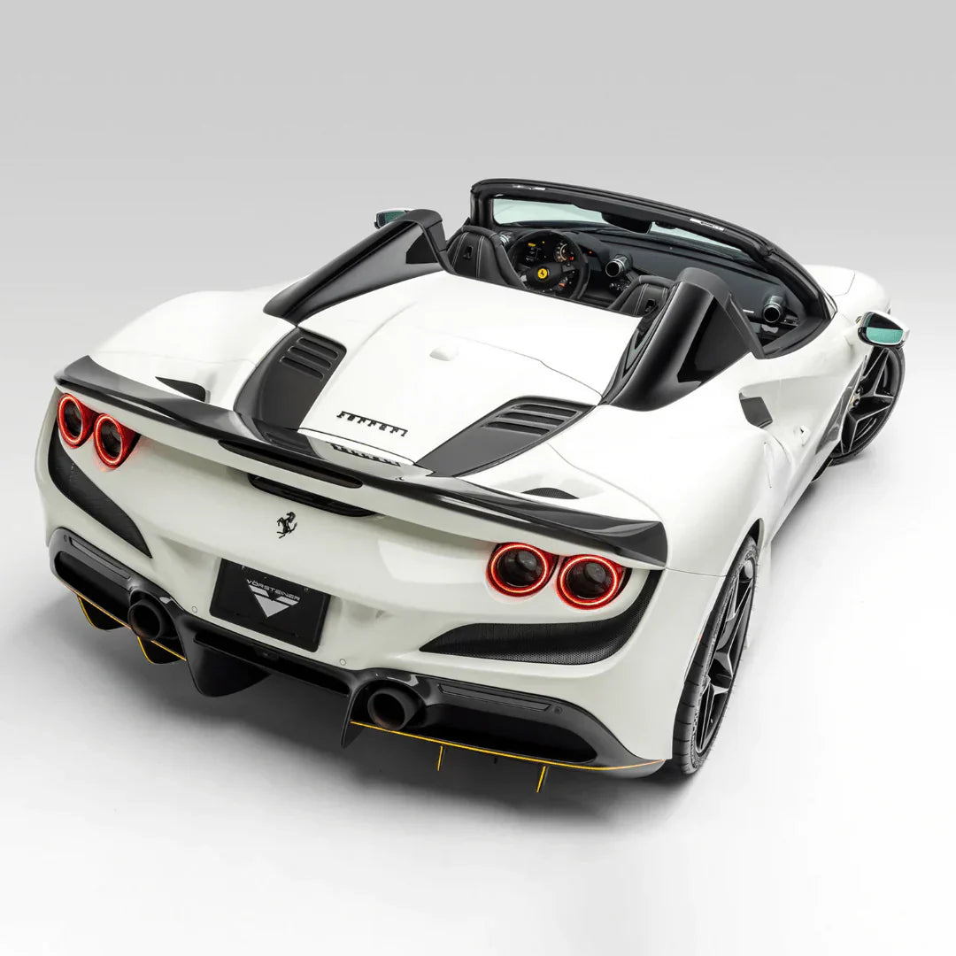 FERRARI F8 FURIOSO CARBON FIBER DECKLID SPOILER - [The Exotic Hub]