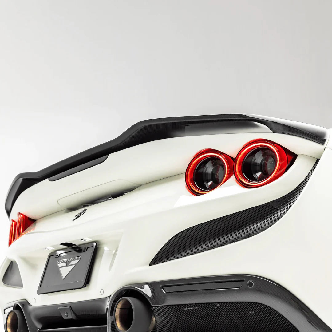FERRARI F8 FURIOSO CARBON FIBER DECKLID SPOILER - [The Exotic Hub]