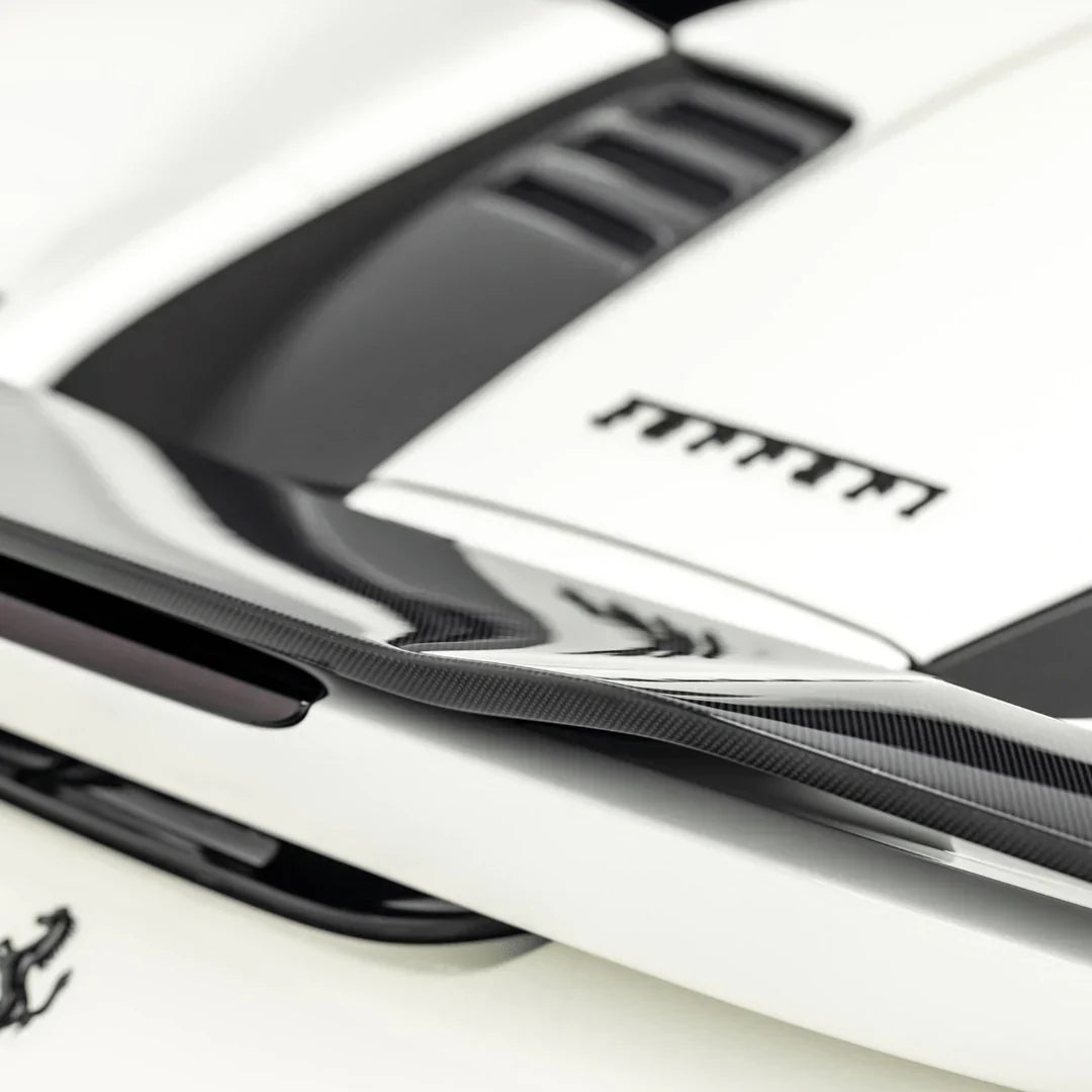 FERRARI F8 FURIOSO CARBON FIBER DECKLID SPOILER - [The Exotic Hub]