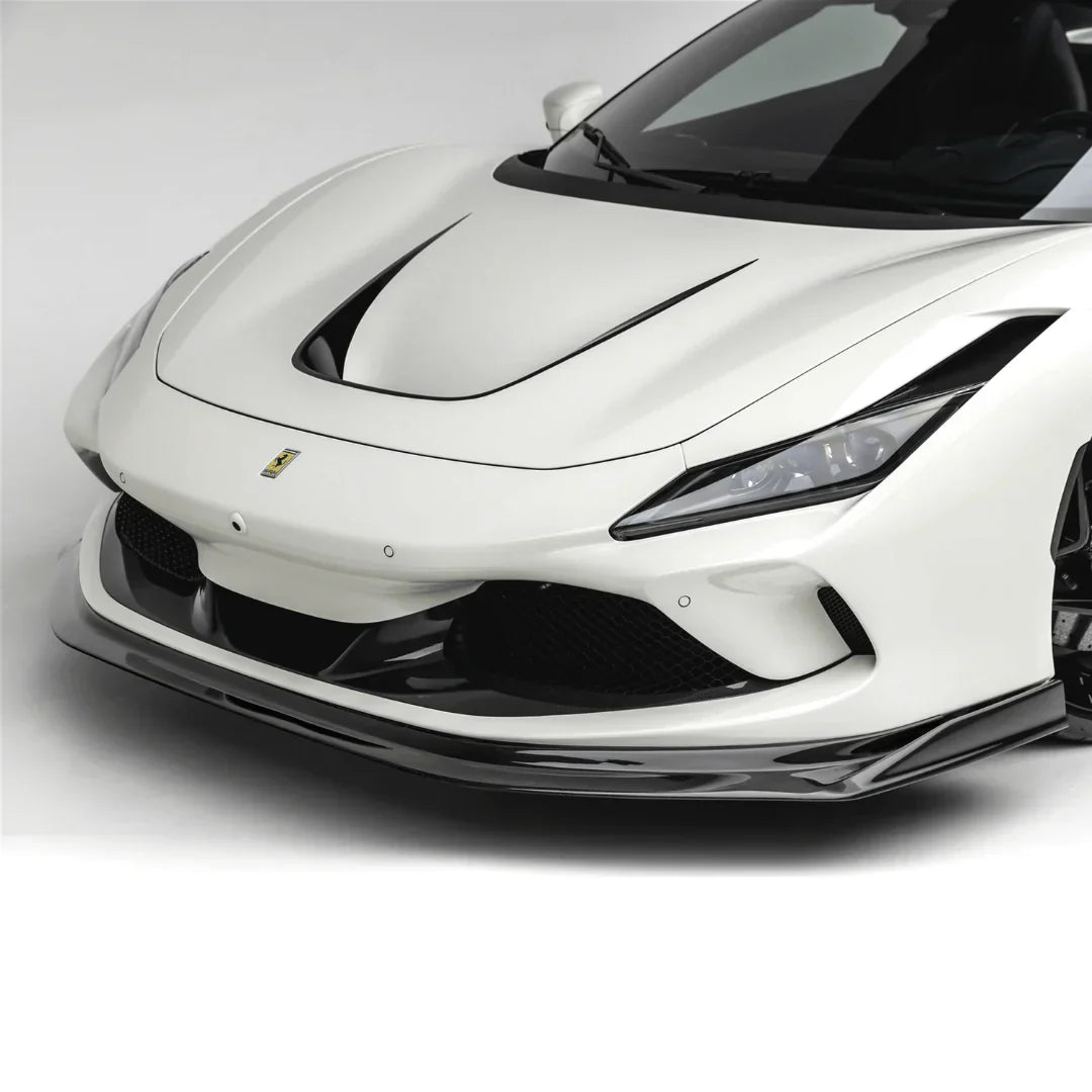 FERRARI F8 FURIOSO CARBON FIBER FRONT SPOILER - [The Exotic Hub]