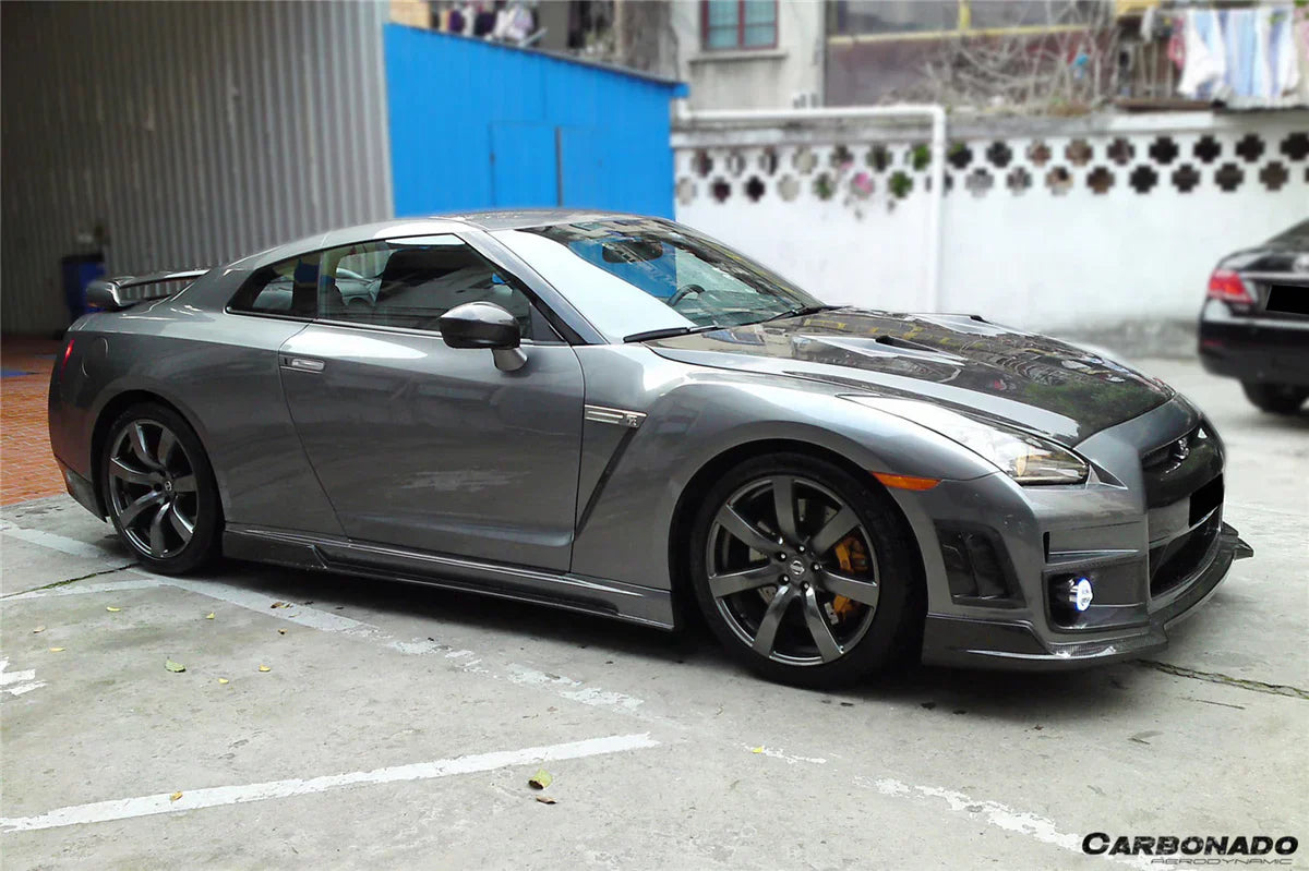 2008-2022 Nissan GTR R35 CBA/DBA/EBA BSE Style Side Skirts - [The Exotic Hub]