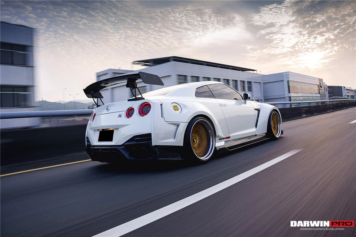 2008-2022 Nissan GTR R35 CBA/DBA/EBA BKSSII Style Partial Carbon Fiber Full Wide Body Kit - [The Exotic Hub]