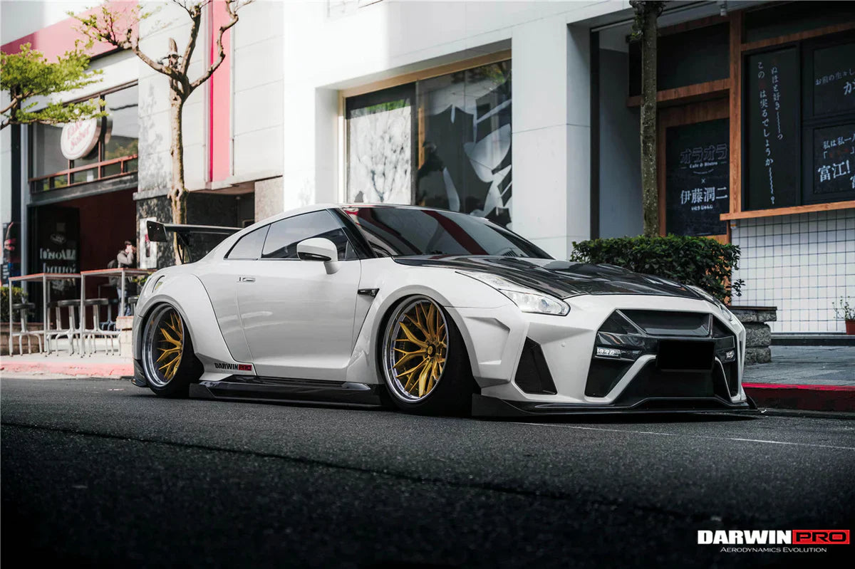 2008-2022 Nissan GTR R35 CBA/DBA/EBA BKSSII Style Partial Carbon Fiber Full Wide Body Kit - [The Exotic Hub]