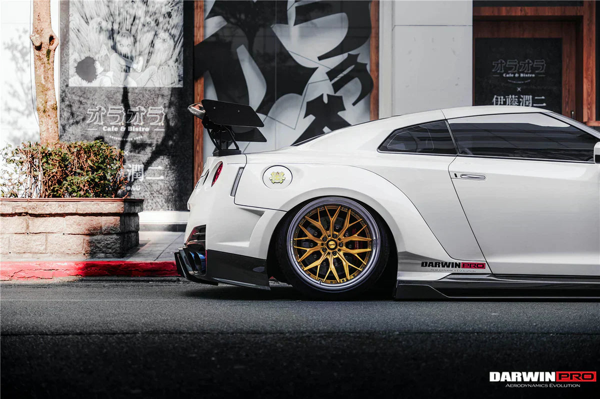 2008-2022 Nissan GTR R35 CBA/DBA/EBA BKSSII Style Partial Carbon Fiber Full Wide Body Kit - [The Exotic Hub]