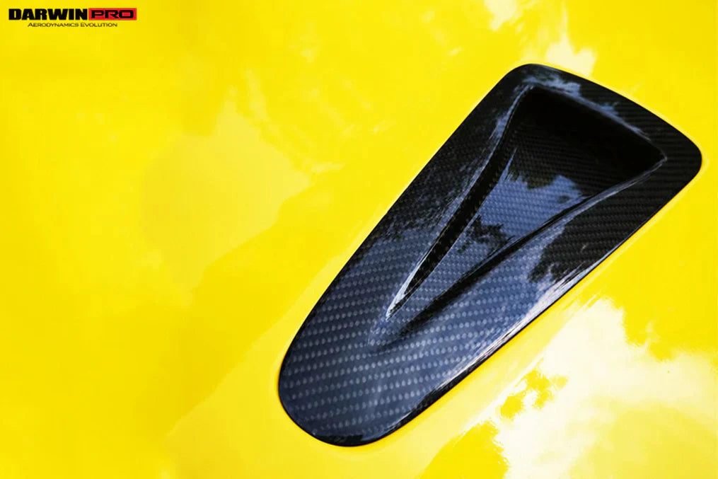 2008-2022 Nissan GTR R35 CBA & DBA & EBA Carbon Fiber Hood Scoop (4 PCS) - [The Exotic Hub]